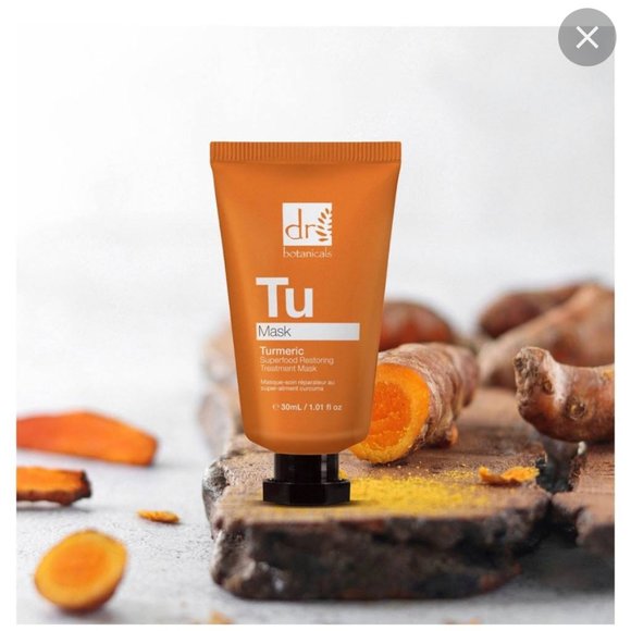NWT 🛍 Dr Botanicals Turmeric Face Mask - Picture 2 of 8